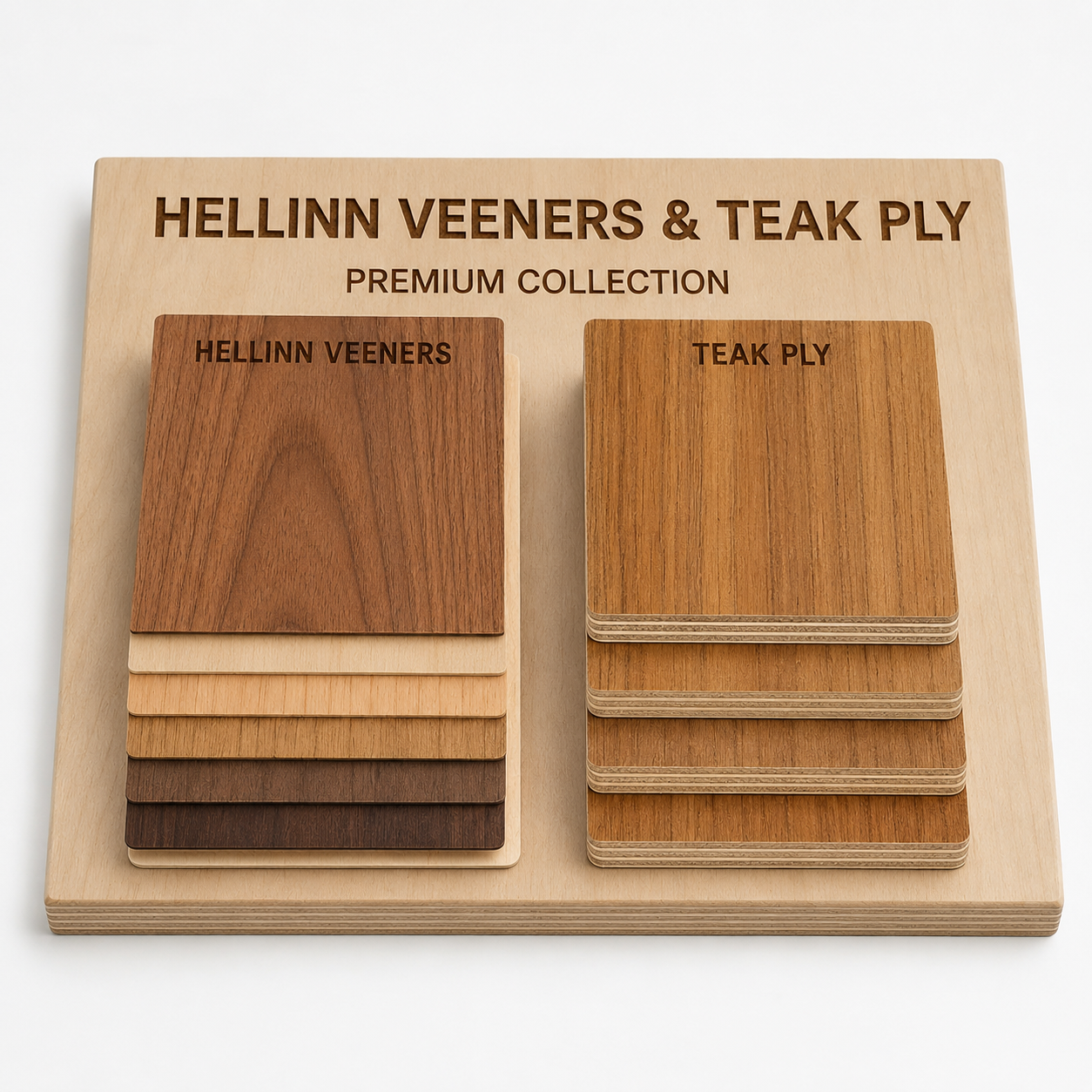 Hellinn Veneers & Treak Ply
