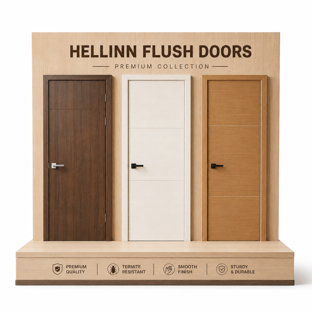 Hellinn Flush Door